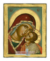 Virgin Mary Glykofilousa - Sweet Kissing-Christianity Art