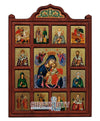 Virgin Mary Glykofilousa - Sweet Kissing-Christianity Art