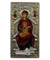 Virgin Mary Enthroned-Christianity Art