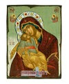 Virgin Mary Glykofilousa - Sweet Kissing-Christianity Art