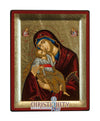 Virgin Mary Glykofilousa - Sweet Kissing-Christianity Art