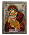 Virgin Mary Glykofilousa - Sweet Kissing-Christianity Art