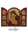 Virgin Mary Glykofilousa - Sweet Kissing-Christianity Art