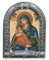 Virgin Mary Vrefokratousa - Child Holding-Christianity Art