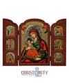 Virgin Mary Vrefokratousa - Child Holding-Christianity Art