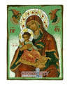 Virgin Mary Vrefokratousa - Child Holding-Christianity Art