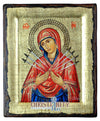 Virgin Mary with 7 Swords-Christianity Art